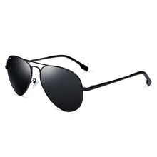 Load image into Gallery viewer, VEGOOS Classic Aviation Sunglasses Men Polarized UV400 Protection Metal Frame Spring Pilot Driving Fishing Sun Glasses #3025M