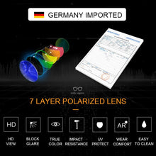 Load image into Gallery viewer, VEGOOS Classic Aviation Sunglasses Men Polarized UV400 Protection Metal Frame Spring Pilot Driving Fishing Sun Glasses #3025M