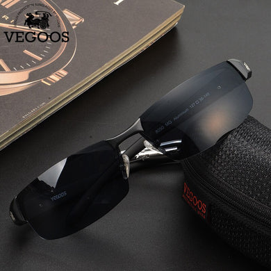 VEGOOS Men Sunglasses Aviation Polarized UV400 Protect Classic Pilot Sun Glasses for Sports Outdoor Driving gafas de sol #8050