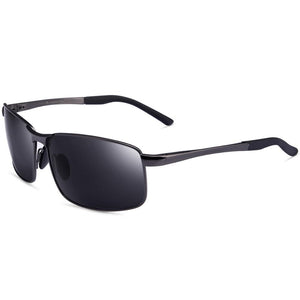 VEGOOS Polarized Sunglasses Men Classic Square Metal Frame UV400 Protect Rectangular driving Sports Sun Glasses #3089
