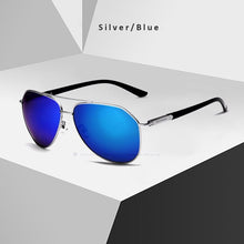 Carica l&#39;immagine nel visualizzatore di Gallery, VEITHDIA 2023 Uomini di Marca Occhiali Da Sole In Acciaio Inox Occhiali Da Sole Polarizzati UV400 Specchio Occhiali Da Sole Maschili Donne Per Gli Uomini Oculos de sol 