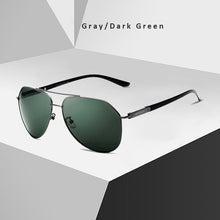 Carica l&#39;immagine nel visualizzatore di Gallery, VEITHDIA 2023 Uomini di Marca Occhiali Da Sole In Acciaio Inox Occhiali Da Sole Polarizzati UV400 Specchio Occhiali Da Sole Maschili Donne Per Gli Uomini Oculos de sol 