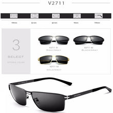 Load image into Gallery viewer, VEITHDIA 2023 Men&#39;s Sunglasses Polarized UV400 Lens Sun Glasses Rectangle Stainless Steel Glasses Eyewear Accessories For Men