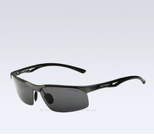Carica l&#39;immagine nel visualizzatore di Gallery, VEITHDIA Aluminum Magnesium Classic Brand Men&#39;s Sunglasses Polarzed Sun Glasses Eyewear Accessories oculos  For Men Male 6591