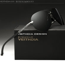 Load image into Gallery viewer, VEITHDIA Aluminum Magnesium Goggles Men's Sunglasses Polarized Lens Sun Glasses Driving/Fishing Male Eyewears shades For Men