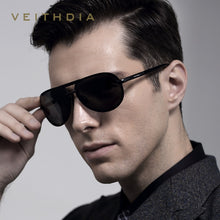 Load image into Gallery viewer, VEITHDIA Aluminum Magnesium Goggles Men's Sunglasses Polarized Lens Sun Glasses Driving/Fishing Male Eyewears shades For Men