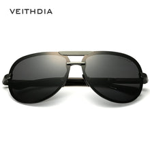 Load image into Gallery viewer, VEITHDIA Aluminum Magnesium Goggles Men's Sunglasses Polarized Lens Sun Glasses Driving/Fishing Male Eyewears shades For Men