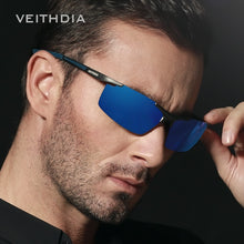 Load image into Gallery viewer, VEITHDIA Aluminum Magnesium Men's Sunglasses Polarized Coating Mirror Sun Glasses oculos Male Eyewear Accessories For Men 6588