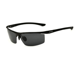 VEITHDIA Aluminum Magnesium Sunglasses Polarized  Men Coating Mirror Driving Sun Glasses Oculos Eyewear Accessories KT2