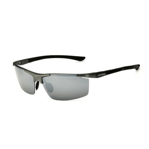 VEITHDIA Aluminum Magnesium Sunglasses Polarized  Men Coating Mirror Driving Sun Glasses Oculos Eyewear Accessories KT2