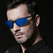 Carica l&#39;immagine nel visualizzatore di Gallery, VEITHDIA Aluminum Magnesium Sunglasses Polarized  Men Coating Mirror Driving Sun Glasses Oculos Eyewear Accessories KT2