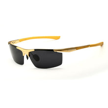 Carica l&#39;immagine nel visualizzatore di Gallery, VEITHDIA Aluminum Magnesium Sunglasses Polarized  Men Coating Mirror Driving Sun Glasses Oculos Eyewear Accessories KT2