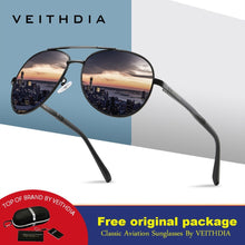 Load image into Gallery viewer, VEITHDIA Brand Men&#39;s Pilot Polarized Sunglasses men Sun Glasses Alloy Frame Driving Glasses oculos de sol masculino shades 1306