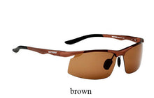 Carica l&#39;immagine nel visualizzatore di Gallery, VEITHDIA Brand Sunglasses Aluminum Men&#39;s Polarized UV400 Rectangle Driving Sun Glasses Sports Eyewear Accessories For Male  6535