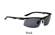 Carica l&#39;immagine nel visualizzatore di Gallery, VEITHDIA Brand Sunglasses Aluminum Men&#39;s Polarized UV400 Rectangle Driving Sun Glasses Sports Eyewear Accessories For Male  6535