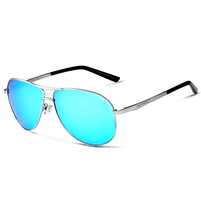 VEITHDIA Occhiali da sole di marca Classic Men Occhiali da sole polarizzati a specchio UV400 Occhiali da donna Sport Occhiali da sole per uomo/donna 2556 