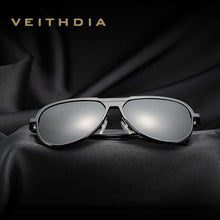 Carica l&#39;immagine nel visualizzatore di Gallery, VEITHDIA Brand Sunglasses Men Aluminum Magnesium Polarized UV400 Lens Women Eyewear Accessories Male Sun Glasses V6880