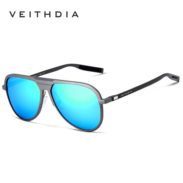 VEITHDIA Brand Sunglasses Men Aluminum Magnesium Polarized UV400 Lens Women Eyewear Accessories Male Sun Glasses V6880