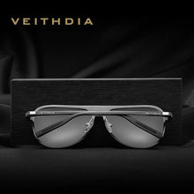 Carica l&#39;immagine nel visualizzatore di Gallery, VEITHDIA Brand Sunglasses Men Aluminum Magnesium Polarized UV400 Lens Women Eyewear Accessories Male Sun Glasses V6880