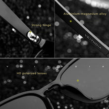 Carica l&#39;immagine nel visualizzatore di Gallery, VEITHDIA Brand Sunglasses Unisex Aluminum+TR90 Men Photochromic Mirror Polarized UV400 Sports Sun Glasses Eyewear For Women 6116