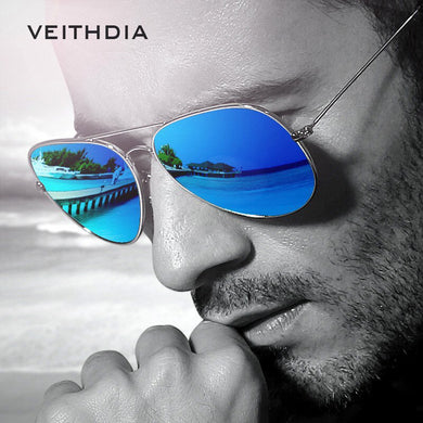 VEITHDIA Classic Polarized Men/women's Sunglasses Reflective Coating Lens Eyewear Accessories Sun Glasses For Men/Women