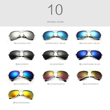 Carica l'immagine nel visualizzatore di Gallery, VEITHDIA Occhiali da sole polarizzati classici da uomo/donna Rivestimento riflettente Lenti Accessori per occhiali Occhiali da sole per uomo/donna
