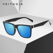 Carica l&#39;immagine nel visualizzatore di Gallery, VEITHDIA Unisex Sun Glasses Photochromic Polarized UV400 Sunglasses Men Women Classic Sports Eyewear For Male 7018