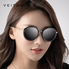 Load image into Gallery viewer, VEITHDIA Women's Sun Glasses Polarized Lens  Ladies Vintage Designer Sunglasses Outdoor Eyewear For Female 3050