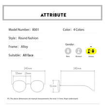 Load image into Gallery viewer, VEITHDIA Glasses Computer Goggles Women Optical Spectacles Ladies Anti Fatigue Radiation-resistant Eyeglasses 8001
