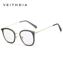 Load image into Gallery viewer, VEITHDIA Glasses Unisex Women Glasses Frame Men Eyeglasses Frame Vintage Clear Lens Glasses Optical Spectacle Frame 1232