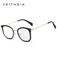 Load image into Gallery viewer, VEITHDIA Glasses Unisex Women Glasses Frame Men Eyeglasses Frame Vintage Clear Lens Glasses Optical Spectacle Frame 1232