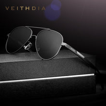 Load image into Gallery viewer, VEITHDIA Men Sunglasses Aluminum Photochromic Polarized UV400 Lens Vintage Eyewear Accessories Male Sun Glasses For Male V6699