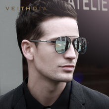 Load image into Gallery viewer, VEITHDIA Men Sunglasses Aluminum Photochromic Polarized UV400 Lens Vintage Eyewear Accessories Male Sun Glasses For Male V6699
