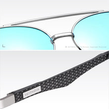 Carica l&#39;immagine nel visualizzatore di Gallery, VEITHDIA Men Sunglasses Aluminum Pilot Style Frame Polarized Mirror Women Sun Glasses Eyewear For Male UV400 Protection 3850