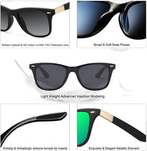 Load image into Gallery viewer, VEITHDIA Men Sunglasses Photochromic Gradient Outdoor Driving Polarized TR90 UV400 Lens Women Female Sun Glasses N7029
