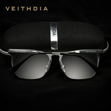 Load image into Gallery viewer, VEITHDIA Men Sunglasses Retro Aluminum Outdoor Polarized UV400 Lens Vintage Eyewear Sun Glasses For Male/Female 6368