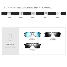 Load image into Gallery viewer, VEITHDIA Men Sunglasses Retro Aluminum Outdoor Polarized UV400 Lens Vintage Eyewear Sun Glasses For Male/Female 6368