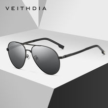 Load image into Gallery viewer, VEITHDIA Men Vintage Polarized UV400 Sunglasses Outdoor Classic Women Sun Glasses Coating Lens Driving Eyewear For Male 2482