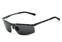 Carica l&#39;immagine nel visualizzatore di Gallery, VEITHDIA Occhiali da sole da uomo in alluminio magnesio ciclismo all&#39;aperto polarizzati UV400 rivestimento a specchio occhiali da sole occhiali per uomo 6511 