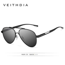 Carica l&#39;immagine nel visualizzatore di Gallery, VEITHDIA Men&#39;s Sunglasses Aluminum Photochromic Women Polarized UV400 Lens Driving Outdoor Eyewear Male Sun Glasses 6699