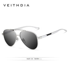 Carica l&#39;immagine nel visualizzatore di Gallery, VEITHDIA Men&#39;s Sunglasses Aluminum Photochromic Women Polarized UV400 Lens Driving Outdoor Eyewear Male Sun Glasses 6699