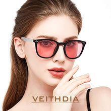 Carica l&#39;immagine nel visualizzatore di Gallery, VEITHDIA Polarized Sunglasses UV400 Photochromic Men Women Fishing Camping Hiking Driving Sports Eyewear For Male/Female