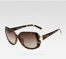 Load image into Gallery viewer, VEITHDIA Retro TR90 Vintage Large Sun glasses Polarized Carved Diamond Ladies Women Designer Sunglasses Eyewear Accessories 7011