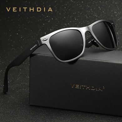 VEITHDIA Sunglasses Brand Designer Aluminum Magnesium Men Sun Glasses Women Outdoor Eyewear Accessories For Male/Female