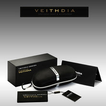 Carica l&#39;immagine nel visualizzatore di Gallery, VEITHDIA Sunglasses Brand Designer Aluminum Magnesium Men Sun Glasses Women Outdoor Eyewear Accessories For Male/Female