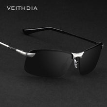 Load image into Gallery viewer, VEITHDIA Sunglasses Driving Sport Polarized Men&#39;s Alloy Frame Outdoor Cycling UV400 Sun Glasses Goggle Eyewear For Male V3043