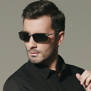 VEITHDIA Sunglasses Driving Sport Polarized Men's Alloy Frame Outdoor Cycling UV400 Sun Glasses Goggle Eyewear For Male V3043