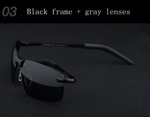 VEITHDIA Sunglasses Driving Sport Polarized Men's Alloy Frame Outdoor Cycling UV400 Sun Glasses Goggle Eyewear For Male V3043