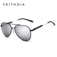 Carica l&#39;immagine nel visualizzatore di Gallery, VEITHDIA Sunglasses Brand Unisex Designer Aluminum Men Sun Glasses Polarized Mirror Lens Male Eyewear For Female 6698