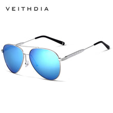 Carica l&#39;immagine nel visualizzatore di Gallery, VEITHDIA Sunglasses Brand Unisex Designer Aluminum Men Sun Glasses Polarized Mirror Lens Male Eyewear For Female 6698